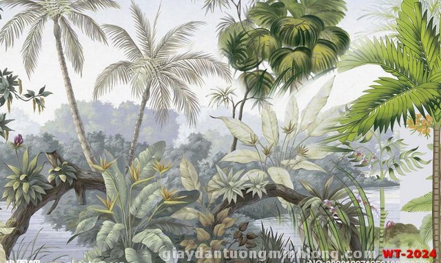 Tranh dán tường indochine WT-2024_67