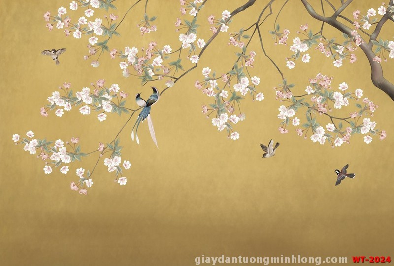 Tranh dán tường indochine WT-2024_102