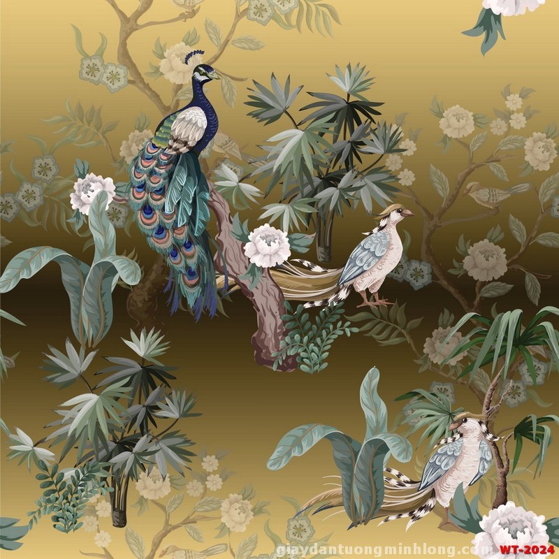 Tranh dán tường indochine WT-2024_111