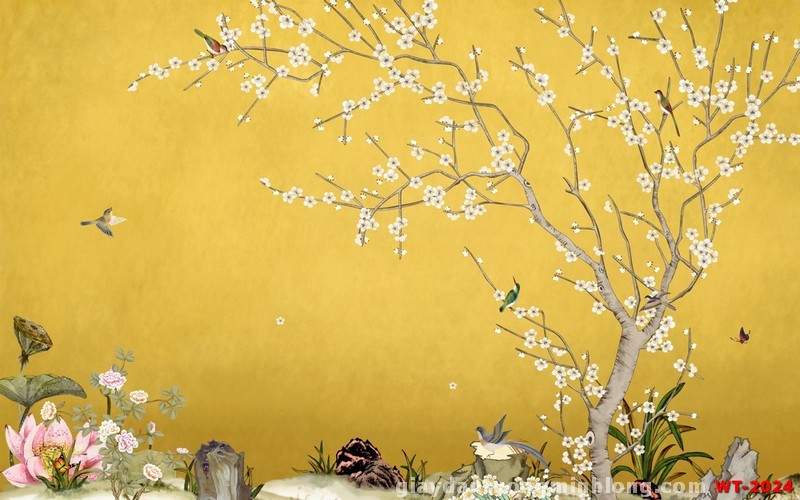 Tranh dán tường indochine WT-2024_120