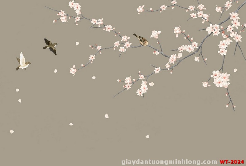Tranh dán tường indochine WT-2024_129