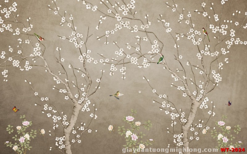 Tranh dán tường indochine WT-2024_256