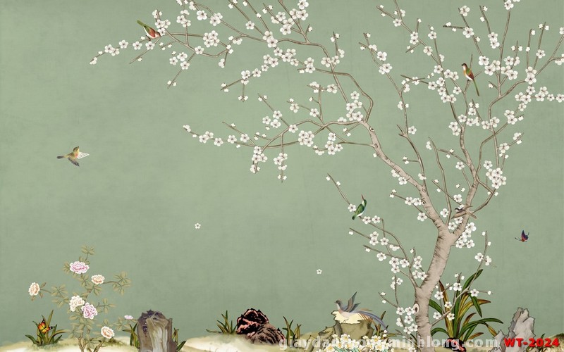 Tranh dán tường indochine WT-2024_257
