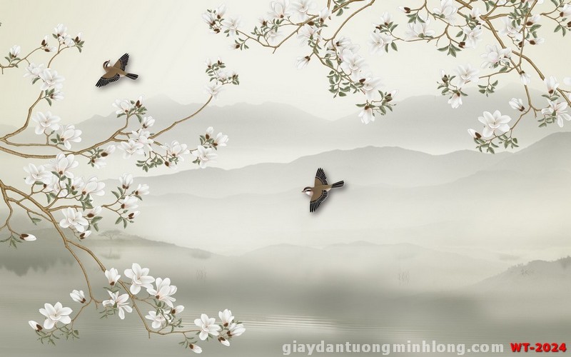 Tranh dán tường indochine WT-2024_421