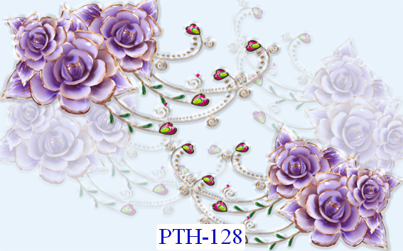 Tranh dán tường mã PTH-128