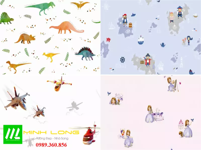 LỢI ÍCH NỔI BẬT MÀ GIẤY DÁN TƯỜNG TRẺ EM MANG LẠI